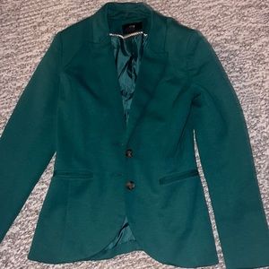 Green blazer